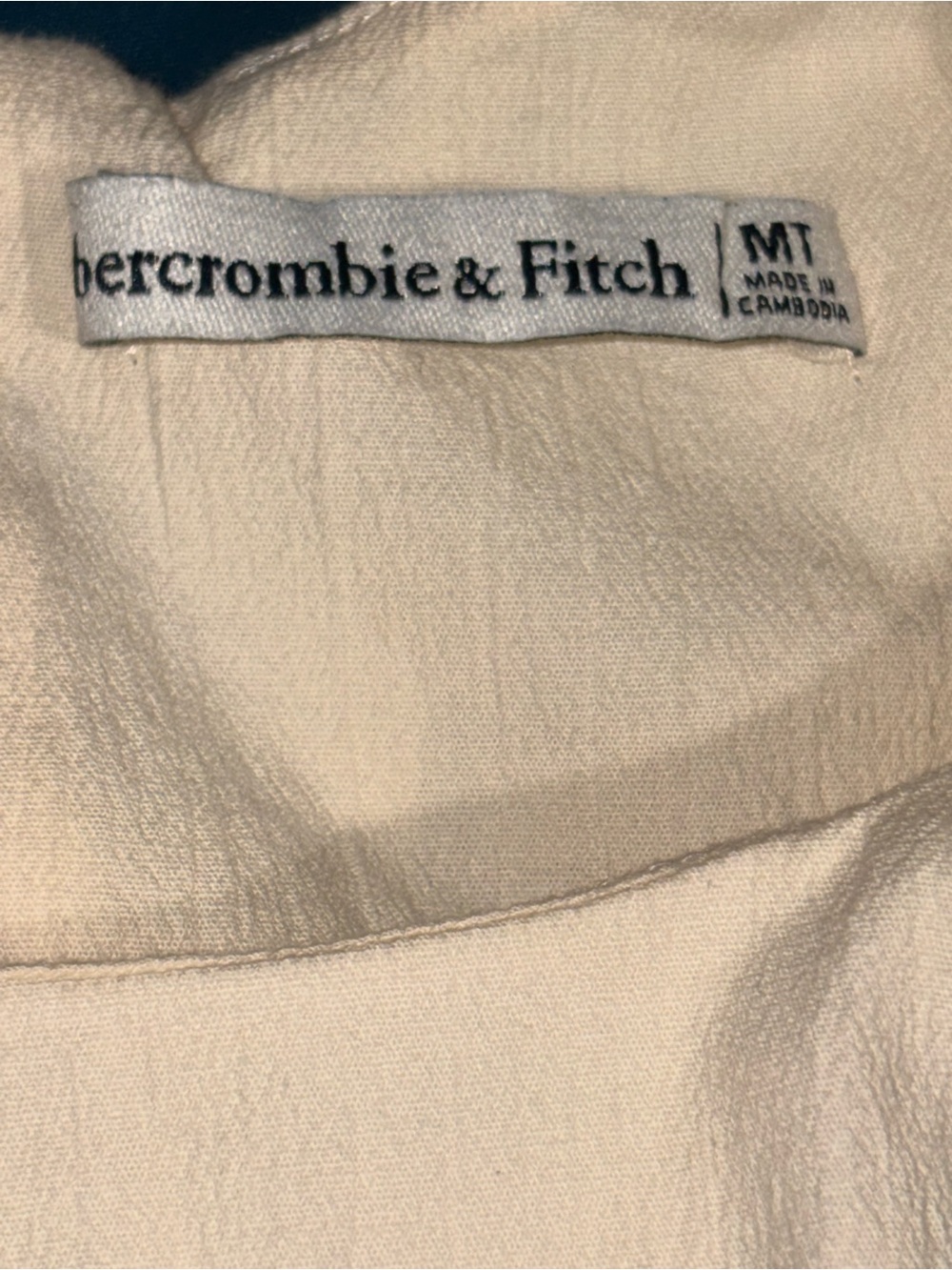 Abercrombie & Fitch High Halter Polka Dot Pockets Midi Dress Size M MSRP $120 - Picture 9 of 9